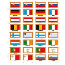 Juego de Banderas para Hojas Euro