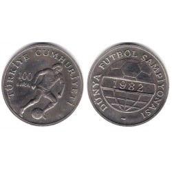 (951) Turquía. 1982. 100 Lira (EBC)