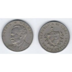 (31) Cuba. 1962. 20 Centavos (MBC)