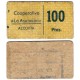 Cooperativa La Asunción. Azcoitia. 100 Pesetas (BC)
