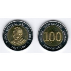 (101) Ecuador. 1997. 100 Sucres (SC)