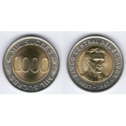 (103) Ecuador. 1997. 1000 Sucres (SC)