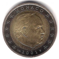 Mónaco. 2001. 2 Euro (SC)