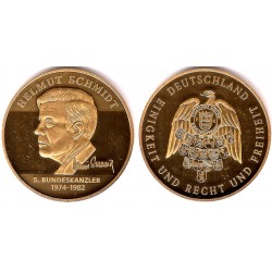 Medalla. Helmut Schmidt (SC) 40mm