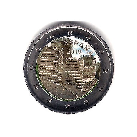 España. 2019. 2 Euro (SC) Coloreada