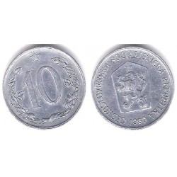 (49.1) Checoslovaquia. 1969. 10 Haleru (MBC+)