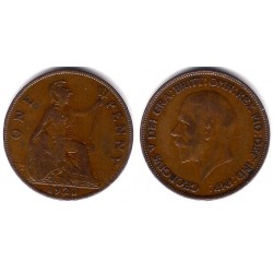 (838) Gran Bretaña. 1928. 1 Penny (BC)
