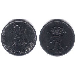 (840.2) Dinamarca. 1959. 2 Ore (BC+)