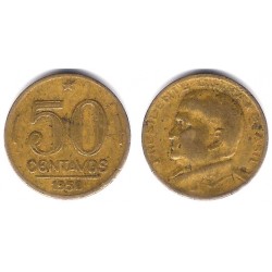 (563) Brasil. 1950. 50 Centavos (BC+)