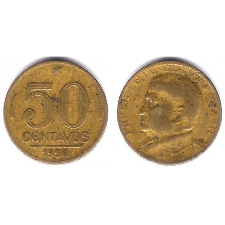 (563) Brasil. 1950. 50 Centavos (BC+)