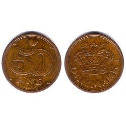 (866.1) Dinamarca. 1989. 50 Ore (MBC)