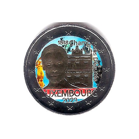 Luxemburgo. 2023. 2 Euro (SC) Coloreada