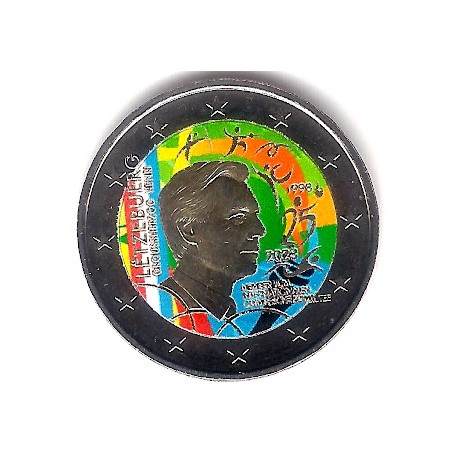 Luxemburgo. 2023. 2 Euro (SC) Coloreada