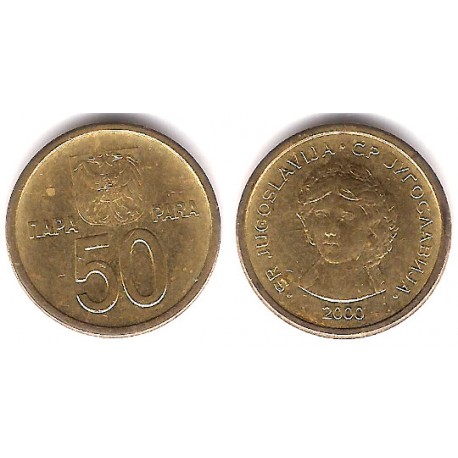 (179) Yugoslavia. 2000. 50 Para (EBC)