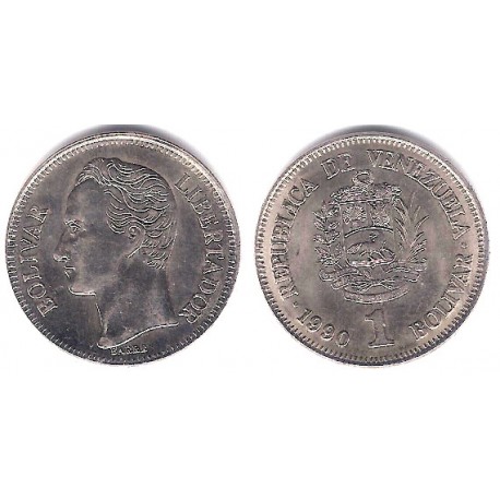 (Y52a.2) Venezuela. 1990. 1 Bolivar (SC)