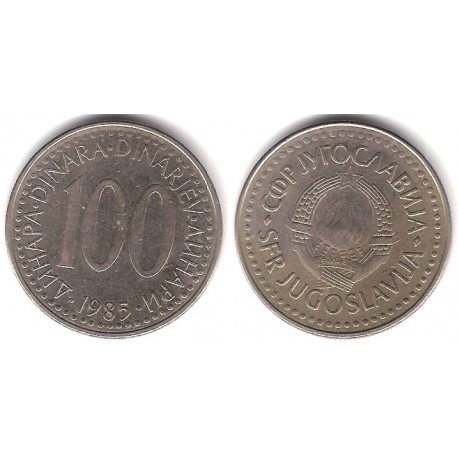(114) Yugoslavia. 1985. 100 Dinara (MBC)