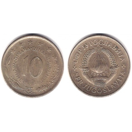 (62) Yugoslavia. 1980. 10 Dinara (MBC)