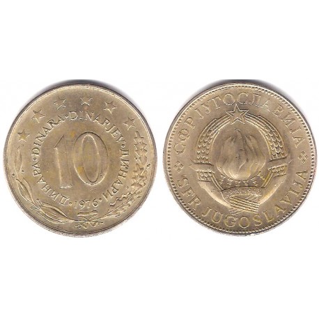 (62) Yugoslavia. 1976. 10 Dinara (MBC)