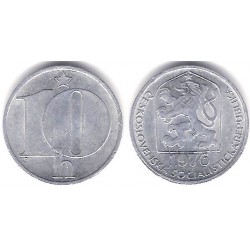 (80) Checoslovaquia. 1976. 10 Haleru (MBC)