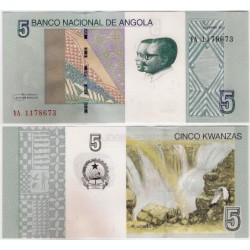 (151A) Angola. 2012. 5 Kwanzas (SC)