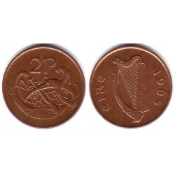 (21a) Irlanda. 1995. 2 Pence (MBC)