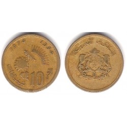 (Y60) Marruecos. 1974. 10 Santimat (BC)