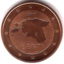 Estonia. 2011. 5 Céntimos (SC)