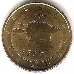 Estonia. 2011. 10 Céntimos (SC)