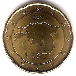Estonia. 2011. 20 Céntimos (SC)