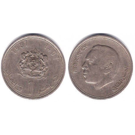(Y88) Marruecos. 1987. 1 Dirham (MBC)