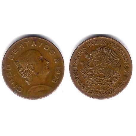 (427) Estados Unidos Mexicanos. 1973. 5 Centavos (BC+)