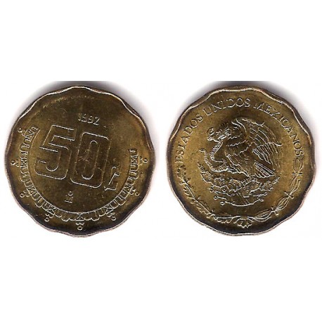 (549) Estados Unidos Mexicanos. 1992. 50 Centavos (EBC)
