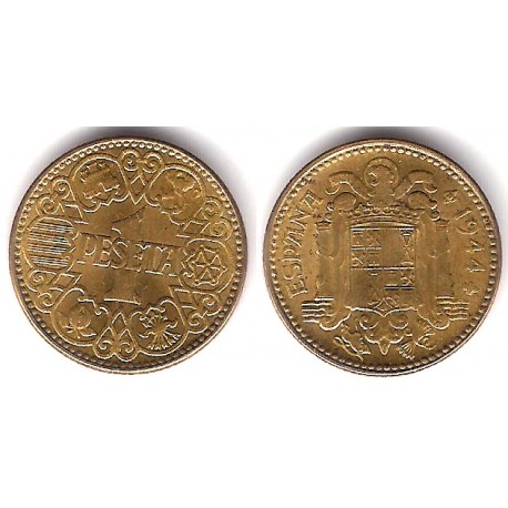 Estado Español. 1944. 1 Peseta (EBC)