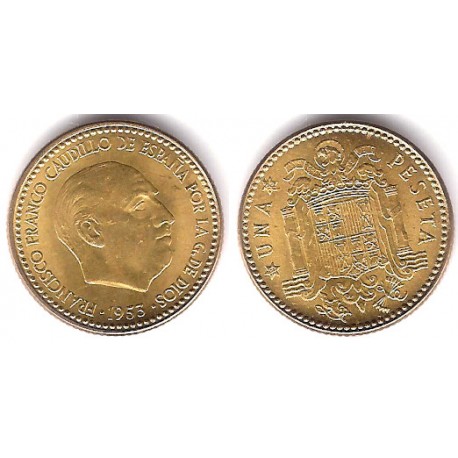 Estado Español. 1953*(19-56). 1 Peseta (EBC+)