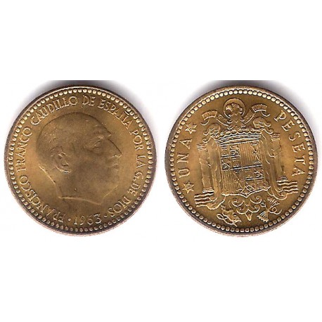 Estado Español. 1963*(19-66). 1 Peseta (EBC)