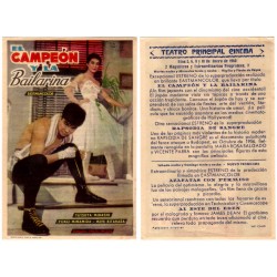 El Campeón y la Bailarina. 1960. Teatro Principal Cinema