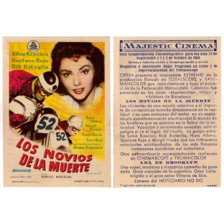 Los Novios de la Muerte. 1960. Majestic Cinema
