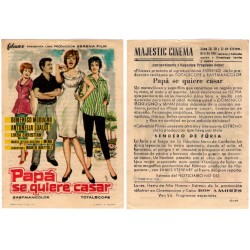 Papá se quiere casar. 1961. Majestic Cinema