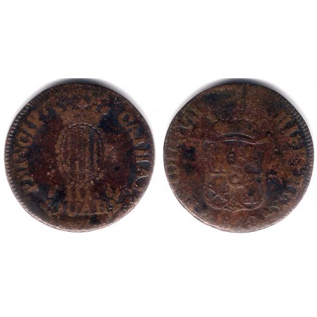 Fernando VII. 1810. 3 Cuartos (RC/RC+) Ceca de Cataluña