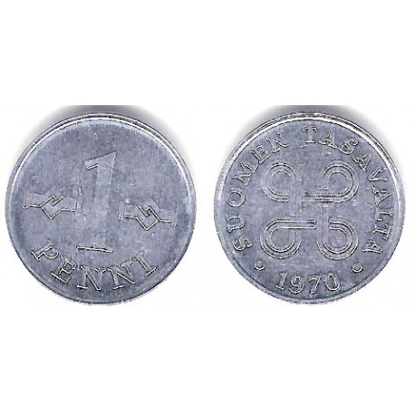 (44a) Finlandia. 1970. 1 Penni (EBC+)
