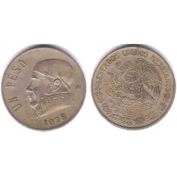 (460) Estados Unidos Mexicanos. 1972. 1 Peso (MBC)