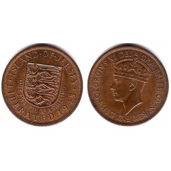 (18) Jersey. 1945. 1/12 Shilling (SC)