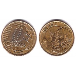 (649.2) Brasil. 2012. 10 Centavos (MBC)