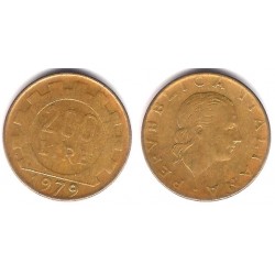 (105) Italia. 1979. 200 Lira (MBC)