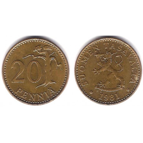 (47) Finlandia. 1981. 20 Pennia (MBC)