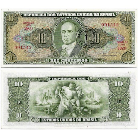 (183a) Brasil. 1966-67. 1 Centavo (SC)