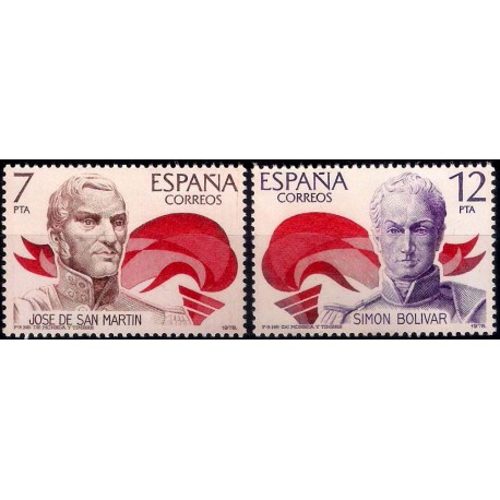 (2489-2490) 1978. América - España. Serie Completa (Nuevo)