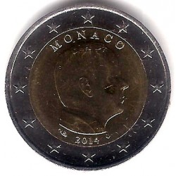Mónaco. 2014. 2 Euro (SC)