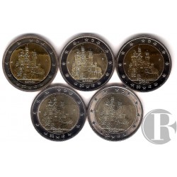 Alemania. 2012(ADFGJ). 2 Euro (SC) Bayern