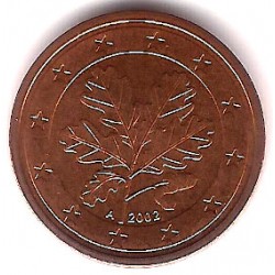Alemania. 2002(A). 2 Céntimos (SC)